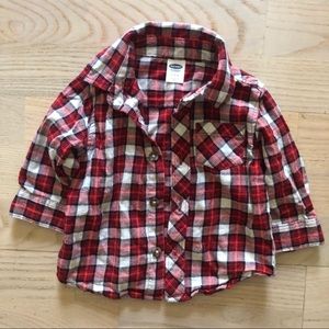 Old Navy Flannel for Baby Boy 3-6 Months